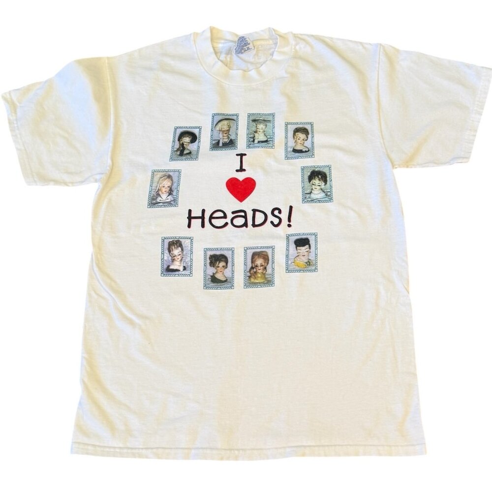 Vintage Kitschy Head Vase T-Shirt Size Med - Picture 3 of 17